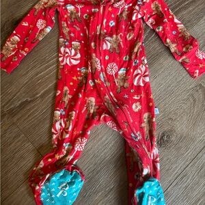 Posh Peanut Red Gingerbread Footie